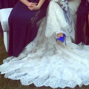 Blue wedding shoes 👠 Candy Crystal Peep Toe Pump